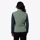 Mobile Warming Technology Jacket Aria Hybrid Jacket Women's - Sage/Olive Heated Clothing