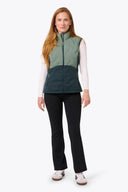 Mobile Warming Technology Vest Aria Hybrid Vest Women's - Sage/Olive Heated Clothing - product view 4