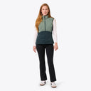 Mobile Warming Technology Vest Aria Hybrid Vest Women's - Sage/Olive Heated Clothing