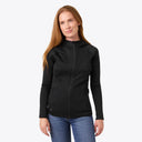 Mobile Warming Technology Baselayers Element Mid-Layer Full Zip Hoodie Women's - Black Heated Clothing