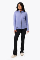 Mobile Warming Technology Baselayers Element Mid-Layer Full Zip Hoodie Women's - Periwinkle Heated Clothing - product view 4