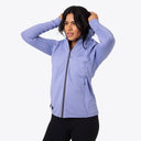 Mobile Warming Technology Baselayers Element Mid-Layer Full Zip Hoodie Women's - Periwinkle Heated Clothing