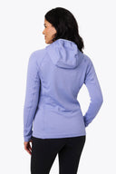 Mobile Warming Technology Baselayers Element Mid-Layer Full Zip Hoodie Women's - Periwinkle Heated Clothing - product view 6