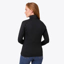 Mobile Warming Technology Baselayers Element Mid-Layer 1/4 Zip LS Shirt Women's - Black Heated Clothing