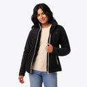 Mobile Warming Technology Jacket Trek 2.0 Fleece Jacket Women's - Black Heated Clothing