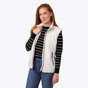 Mobile Warming Technology Vest Trek 2.0 Fleece Vest Women's - Cream Heated Clothing