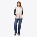 Mobile Warming Technology Vest Trek 2.0 Fleece Vest Women's - Cream Heated Clothing