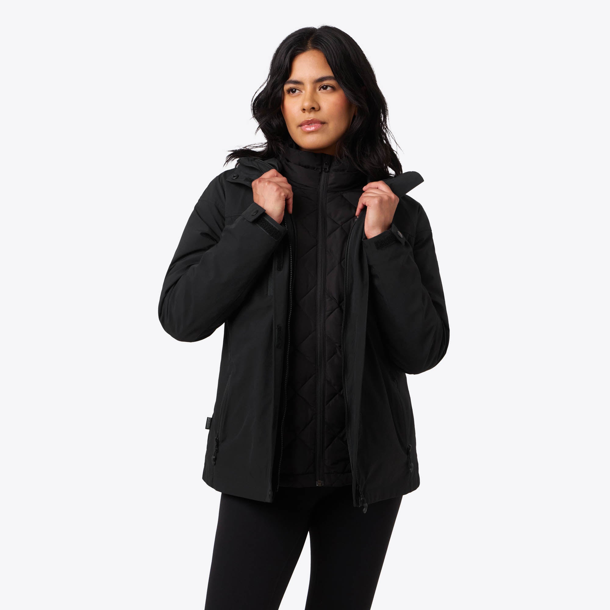 Trilogy 3 in 1 Jacket Women's - Black – Fieldsheer