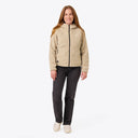 Mobile Warming Technology Jacket Upland Full Zip Sherpa Hoodie Women's - Coffee Heated Clothing