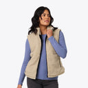 Mobile Warming Technology Vest Upland Sherpa Vest Women's - Coffee Heated Clothing