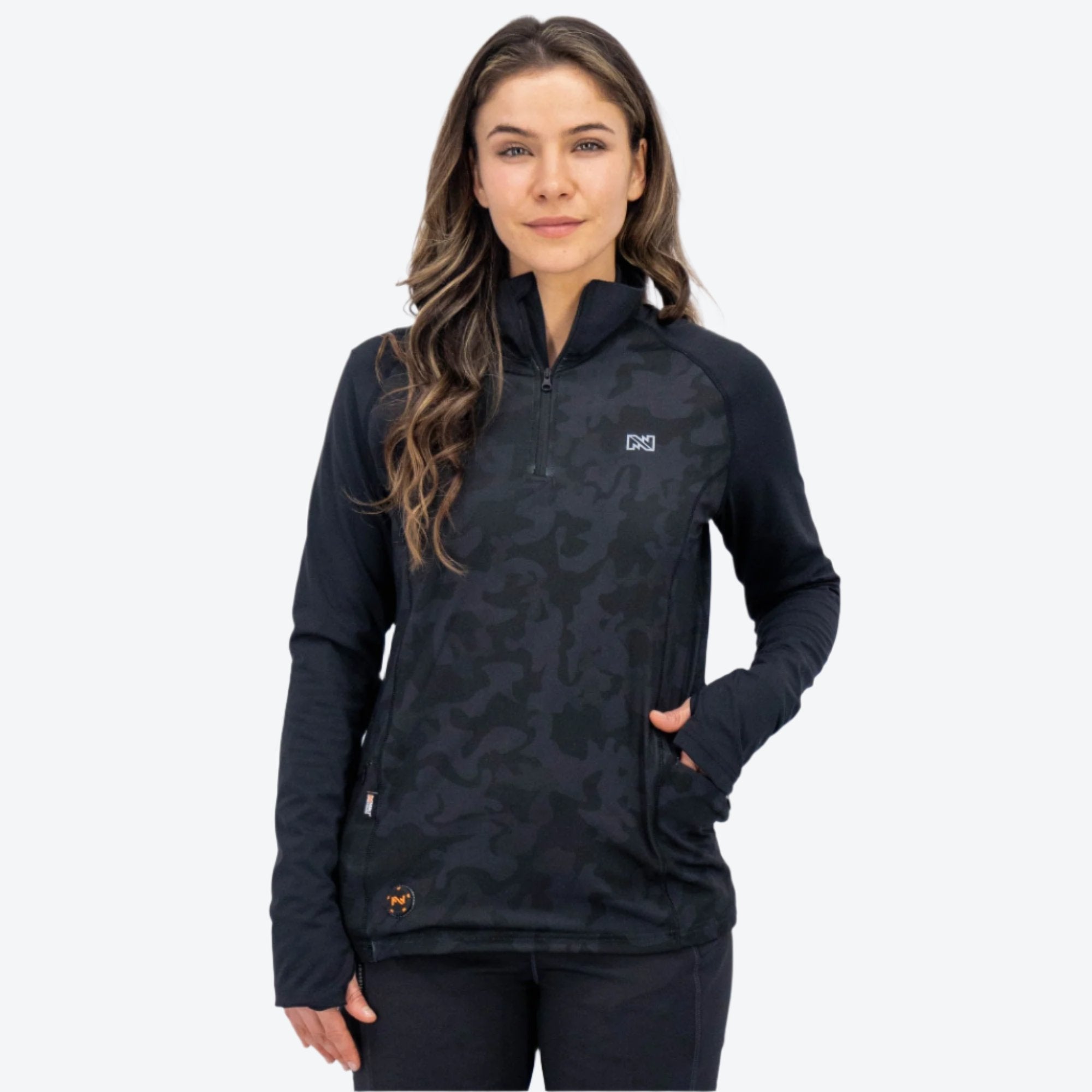Hiking Underwear Women Women's Fleece Ski Base Layer