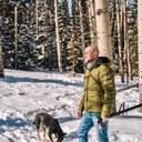 Mobile Warming Technology Jacket Crest Heated Jacket Men's - OLIVE GREEN Heated Clothing