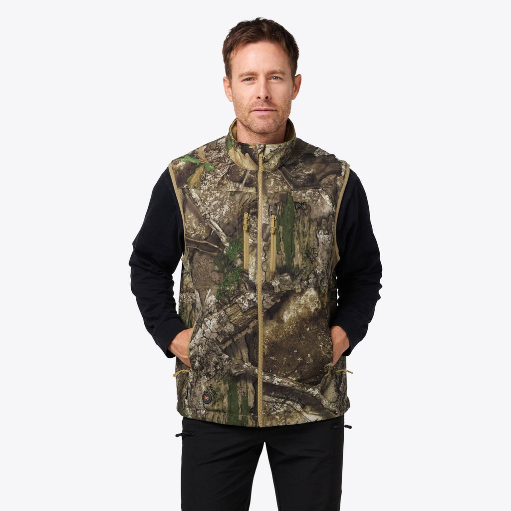 Mobile Warming Technology Vest APX Realtree® Heated Vest Heated Clothing