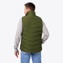 Mobile Warming Technology Vest Crest Heated Down Vest Men's -  Olive Green Heated Clothing