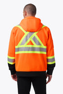 Mobile Warming Technology Hoodie Hi-Vis Zip Front Hoodie CSA / ANSI Men's - Hi-Vis Heated Clothing - product view 4