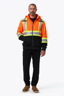 Mobile Warming Technology Hoodie Hi-Vis Zip Front Hoodie CSA / ANSI Men's - Hi-Vis Heated Clothing - product view 3
