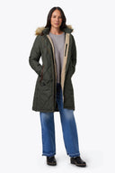 Mobile Warming Technology Jacket Carlyle Heated Jacket Women's - Forest Green Heated Clothing