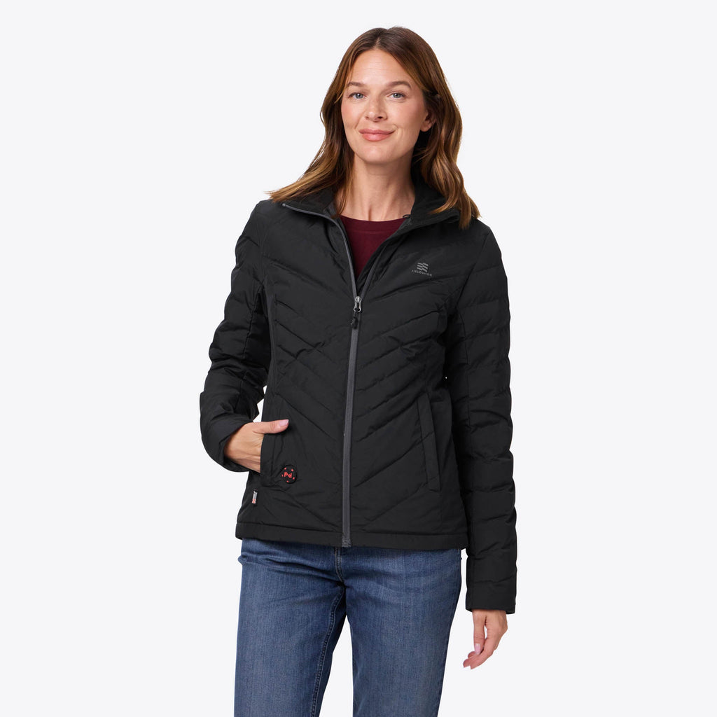 Mobile Warming Technology Jacket Crest Heated Jacket Women's Heated Clothing