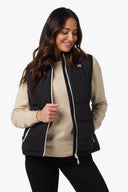 Mobile Warming Technology Vest Crest 2.0 Down Vest Women's - Black Heated Clothing - product view 5