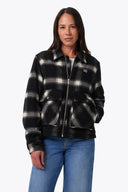 Mobile Warming Technology Jacket Kodiak Plaid Heated Jacket Women's - Black/White Heated Clothing - product view 7