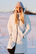 Mobile Warming Technology Jacket Meridian Heated Jacket Women's - Cream Heated Clothing - product view 4