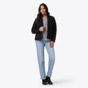 Mobile Warming Technology Jacket Trek 2.0 Fleece Jacket Women's - Black Heated Clothing