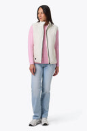 Mobile Warming Technology Vest Trek 2.0 Fleece Vest Women's - Cream Heated Clothing - product view 4