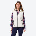 Mobile Warming Technology Vest Trek Heated Vest Women's - CREAM Heated Clothing