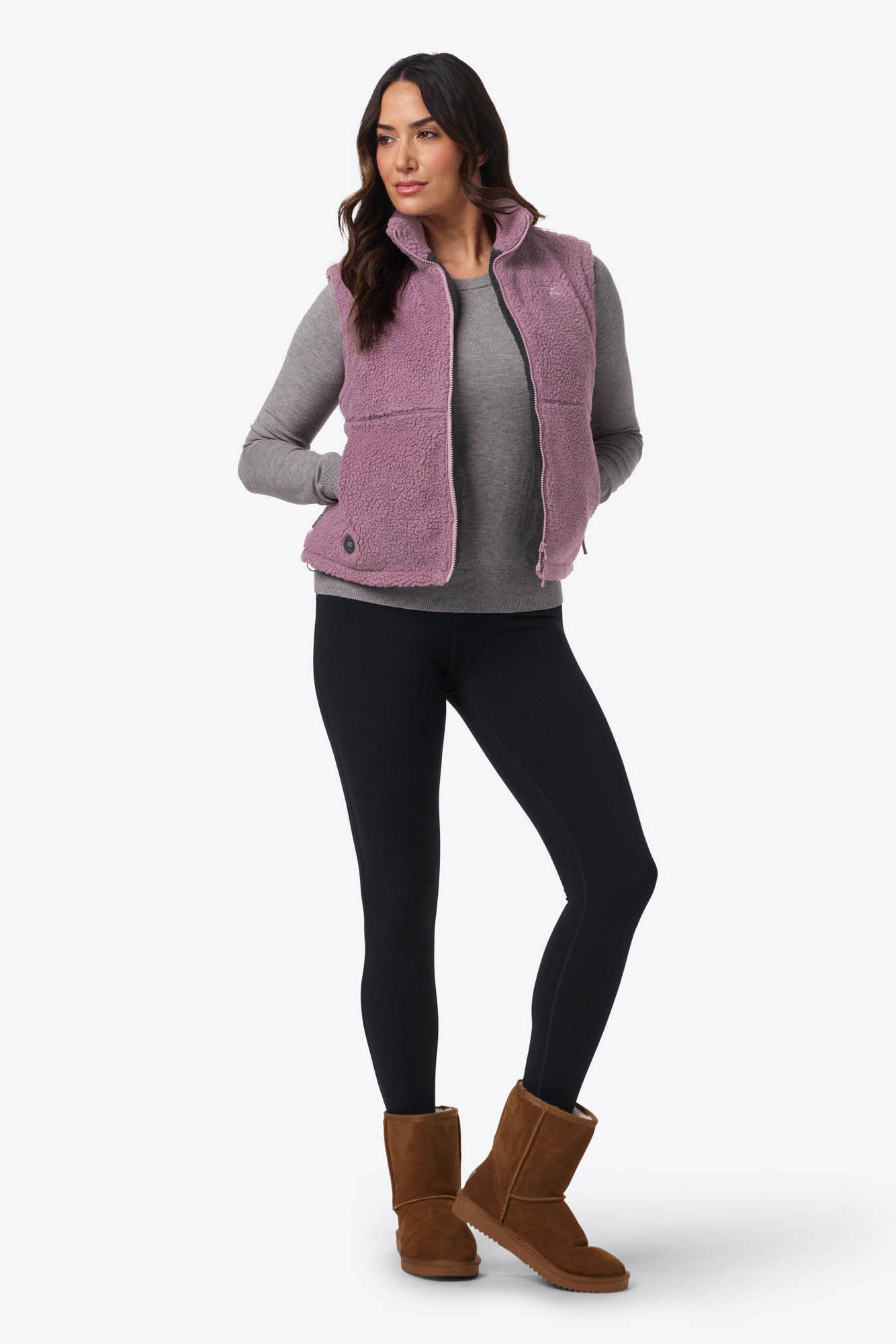 Upland High-Pile Vest Women's - Purple – Fieldsheer