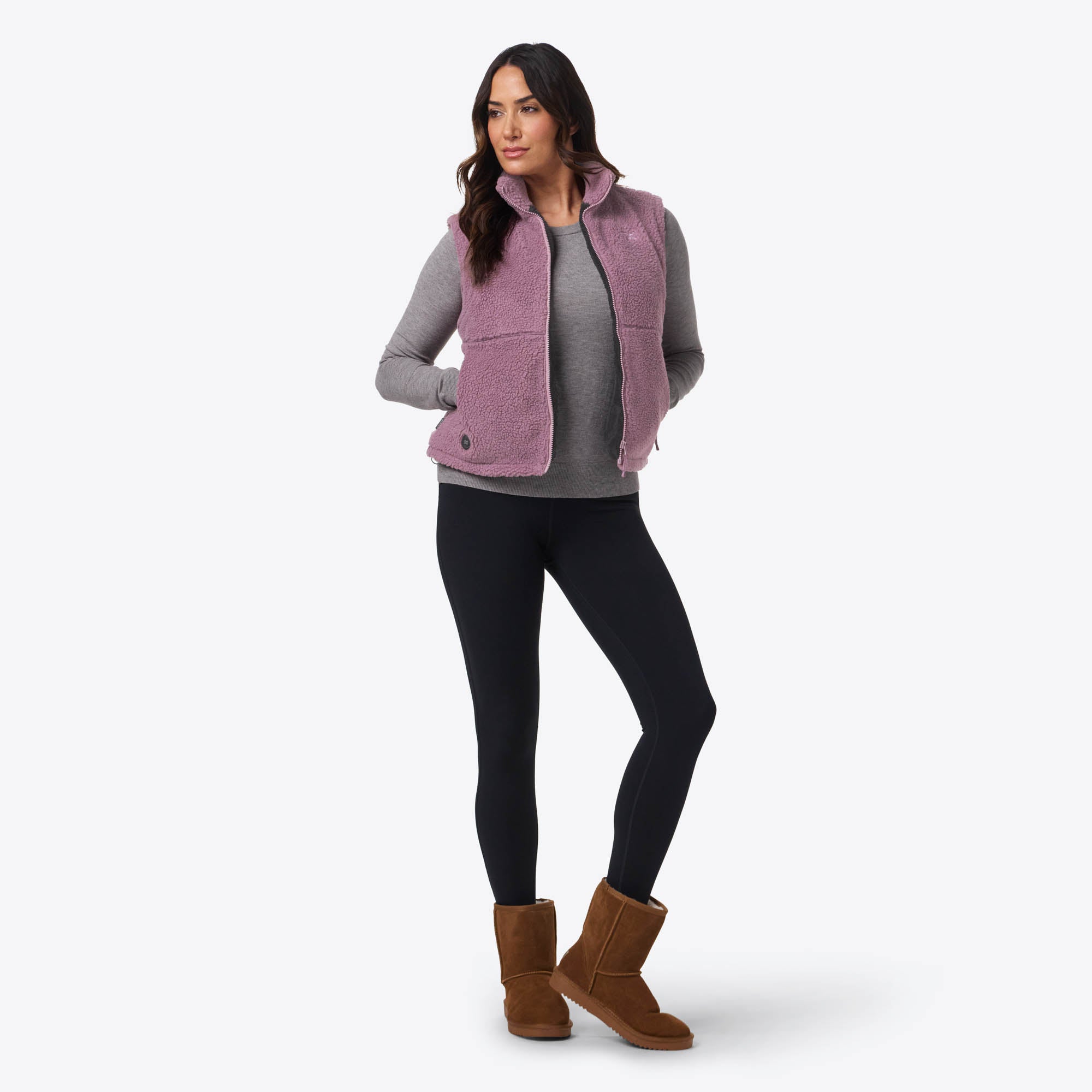 Upland High-Pile Vest Women's - Purple – Fieldsheer