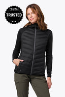 Mobile Warming Technology Jacket Ventani Hybrid Heated Jacket Women’s - Black Heated Clothing - product view 1