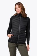 Mobile Warming Technology Jacket Ventani Hybrid Heated Jacket Women’s - Black Heated Clothing - product view 1