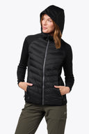 Mobile Warming Technology Jacket Ventani Hybrid Heated Jacket Women’s - Black Heated Clothing - product view 5