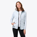Mobile Warming Technology Jacket Ventani Hybrid Heated Jacket Women’s - Crystal Blue Heated Clothing
