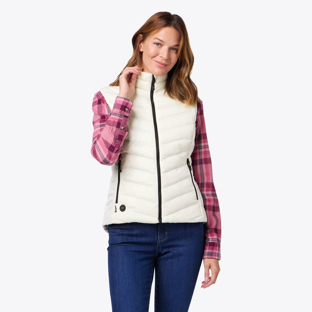 Mobile Warming Technology Vest Backcountry Xtera Heated Vest Women’s - Cream [TEST] Heated Clothing