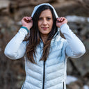 Mobile Warming Technology Jacket Ventani Hybrid Heated Jacket Women’s - Crystal Blue Heated Clothing