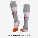 Mobile Warming Technology Sock Premium 3.0 Merino Heated Socks Women's Heated Clothing