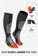 Mobile Warming Technology Sock Pro Compression Heated Socks Unisex Heated Clothing