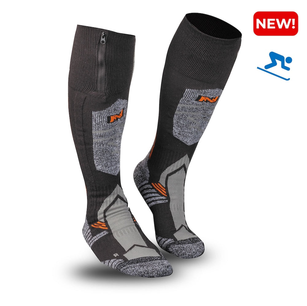 Mobile Warming Technology Sock Pro Compression Heated Ski Socks Unisex Heated Clothing