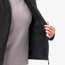 Mobile Warming Technology Jacket Trek 2.0 Fleece Jacket Women's - Black Heated Clothing