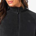 Mobile Warming Technology Jacket Trek 2.0 Fleece Jacket Women's - Black Heated Clothing