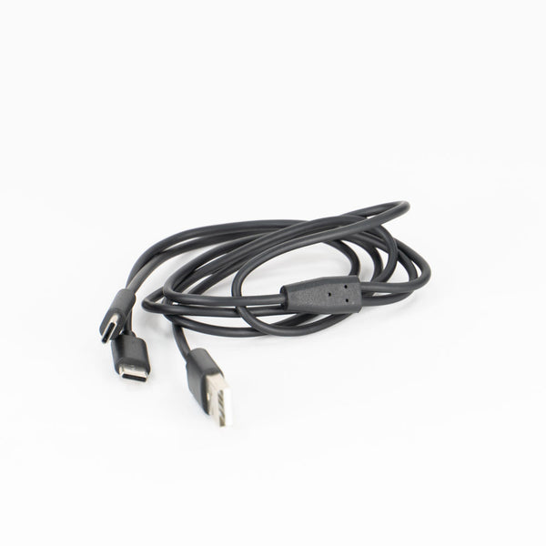 Mobile Warming Technology Cable USB to USB-C Split Cable, 1M, Black, Polybag Heated Clothing