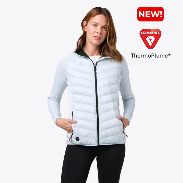 Mobile Warming Technology Jacket Ventani Hybrid Heated Jacket Women’s Heated Clothing