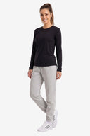 Fieldsheer Shirt Women's Aeris DriComfort Long Sleeve Tee - Black Heated Clothing - product view 6