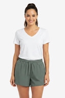 Fieldsheer Short Women's Everyday Athletic Short - Sage Heated Clothing