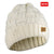 Mobile Warming Technology Hat Heated Cable Knit Beanie Heated Clothing