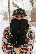 Mobile Warming Technology Gloves Storm Heated Mitten Unisex - Black Heated Clothing - product view 3