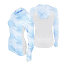 Mobile Cooling Technology Hoodie Women's Cooling Hooded LS Shirt - Ocean Heated Clothing