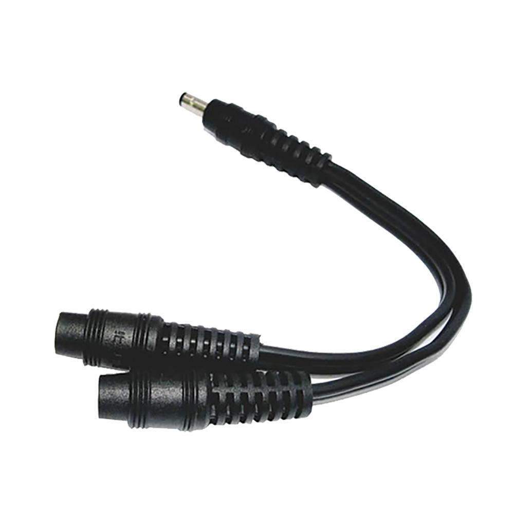 Mobile Warming Technology Cable Dual Power 12volt Y-Split Connector Heated Clothing