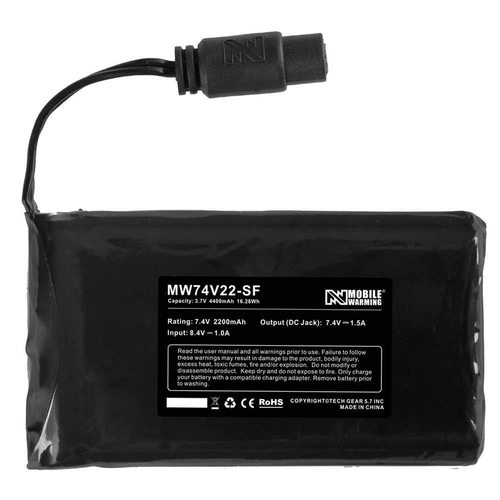 Mobile Warming Technology Battery 7.4V Baselayers Battery Heated Clothing